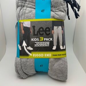 Lee Kids 3 Pack Blue Combo Jogger Pants 4T